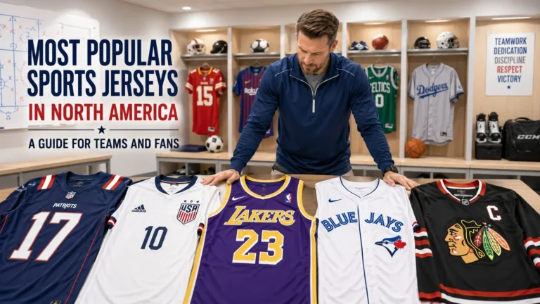 Most Popular Sports Jerseys in North America: A Guide for Teams and Fans
