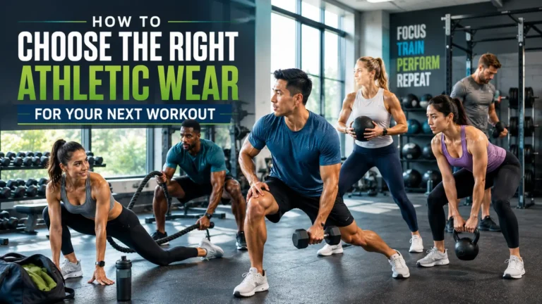 How To Choose The Right Athletic Wear For Your Next Workout