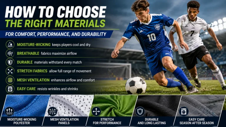 Best Soccer Uniform Fabrics for Games, Practices, and Tournaments