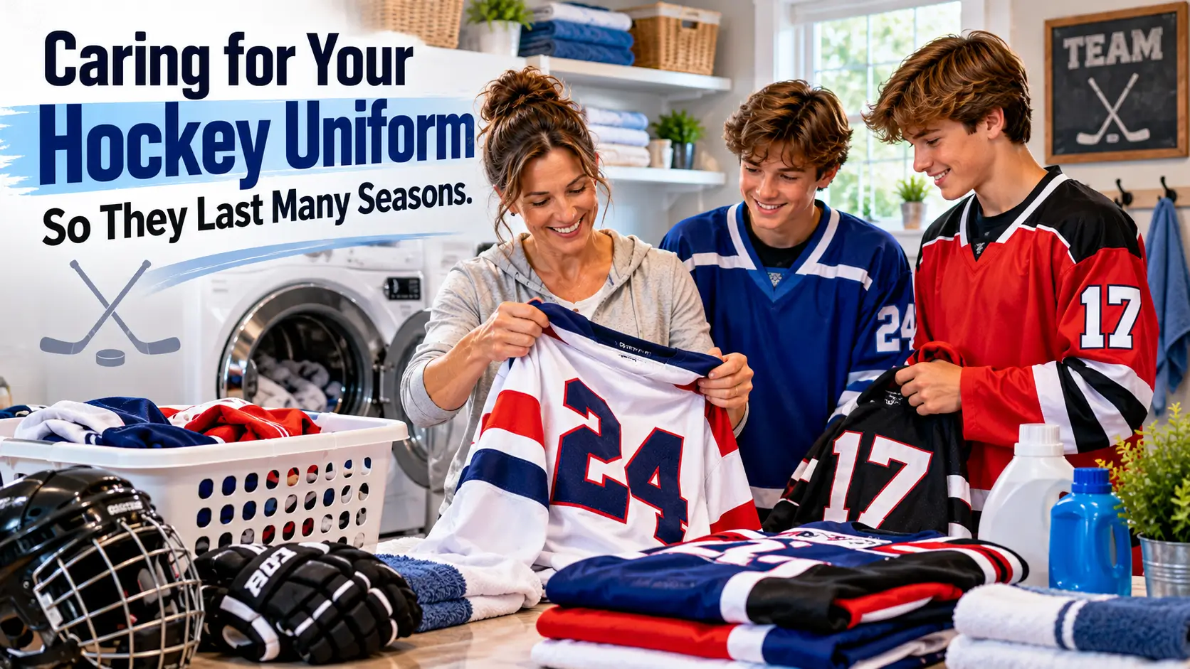How to Care for Your Hockey Uniform so It Lasts Multiple Seasons