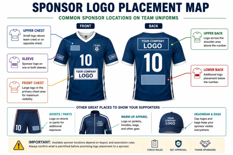 Finding Sponsors to Help Pay for Youth Team Uniforms