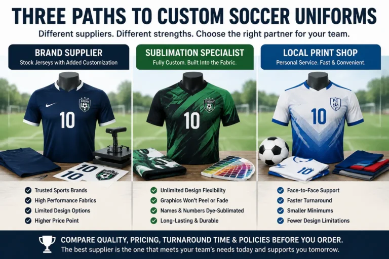 Best Custom Soccer Uniform Providers for Youth Clubs and Teams