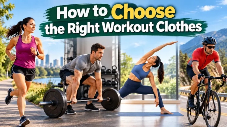 How to Choose the Right Athletic Wear for Your Next Workout