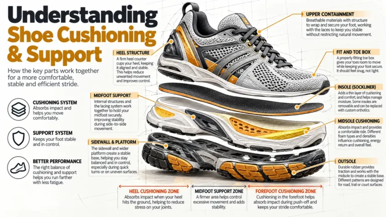 Understanding Athletic Shoe Cushioning and Support